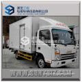 JAC Refrigerator truck 4*2 refrigerated van truck/refrigerated trucks for sale